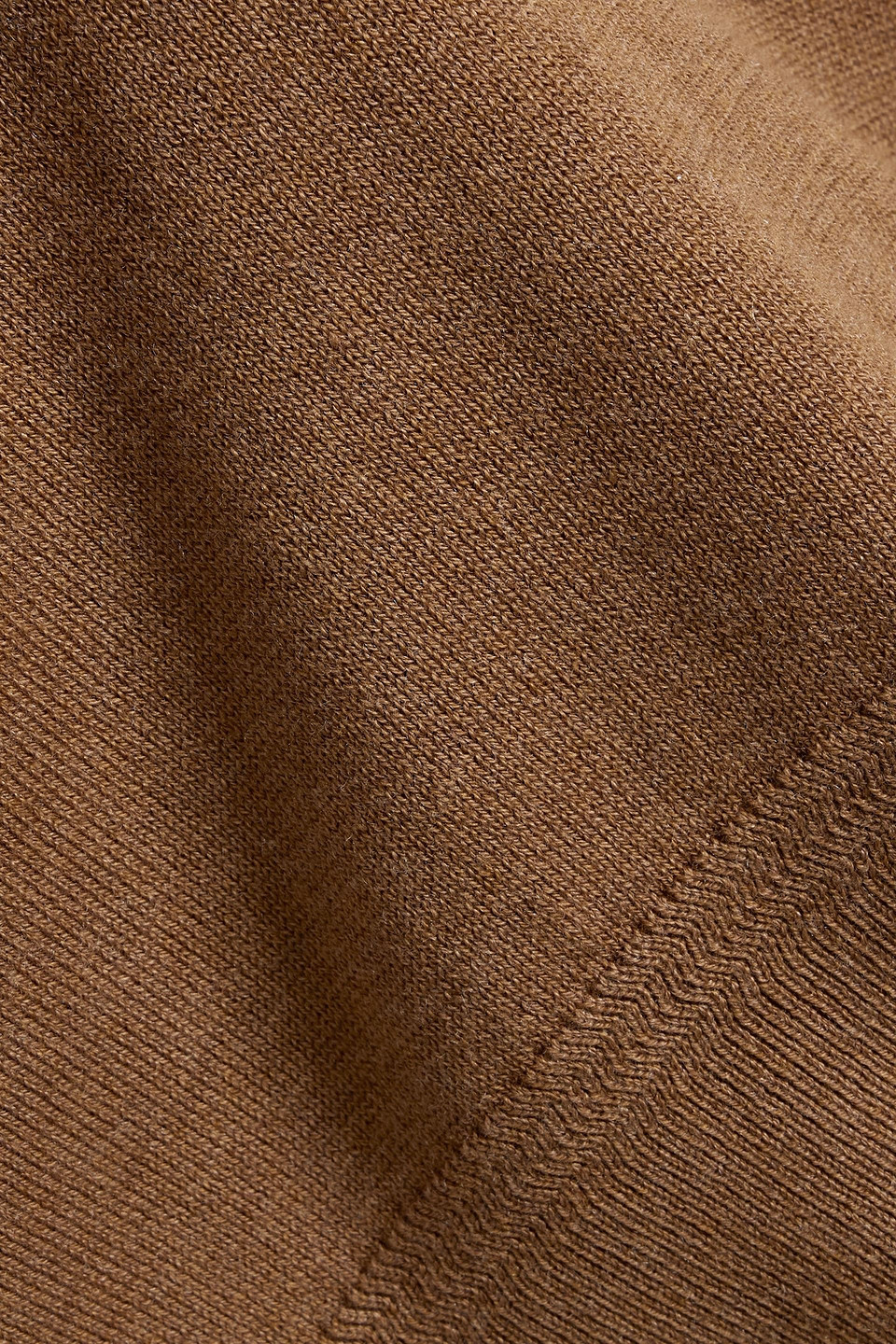 Paige Pershing Merino Wool And Cotton-blend Sweater In Black