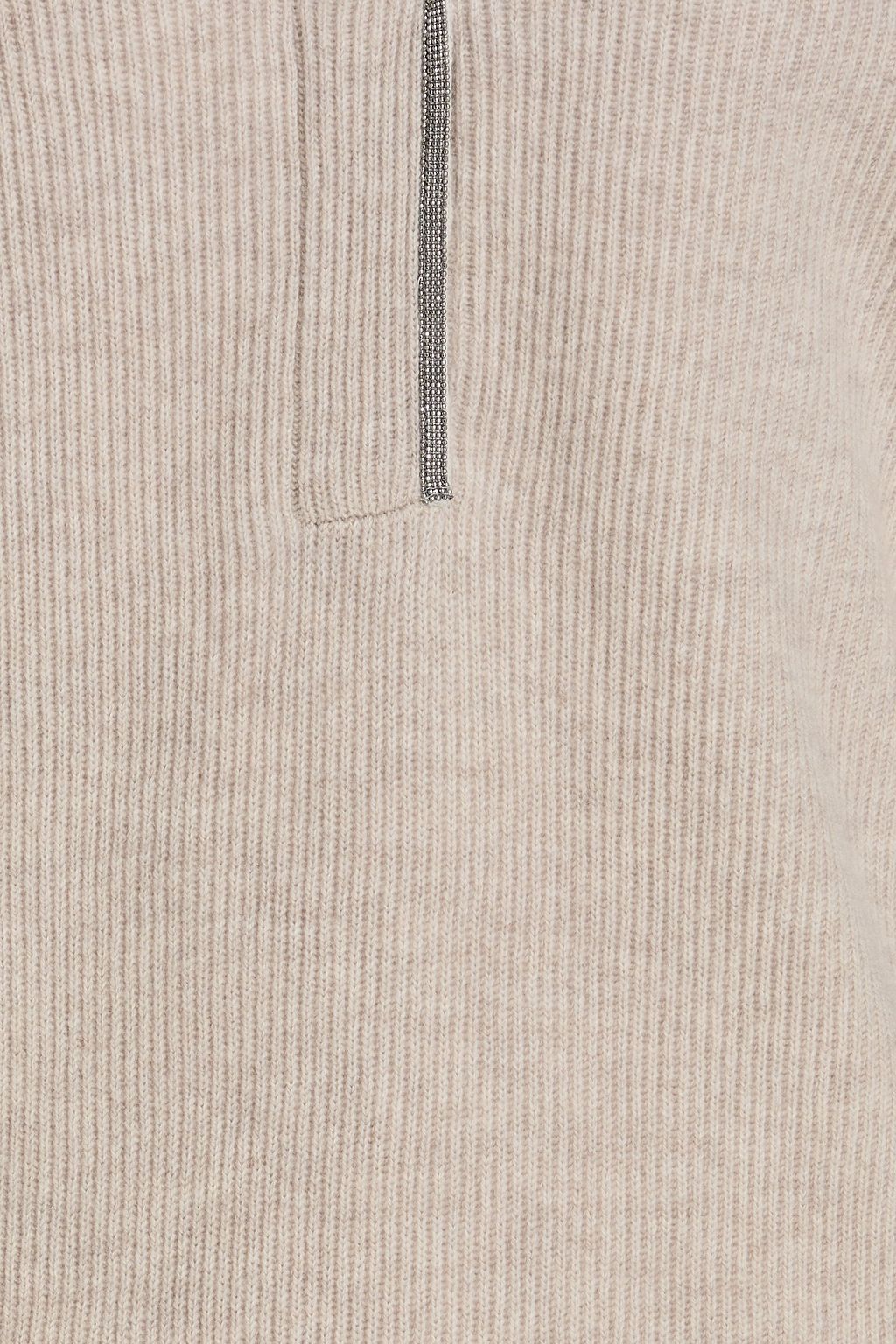 BRUNELLO CUCINELLI Bead-embellished cashmere sweater