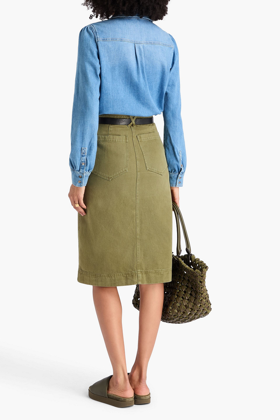  Paige - Jeanshemd „belize“ - Blau - Xs 