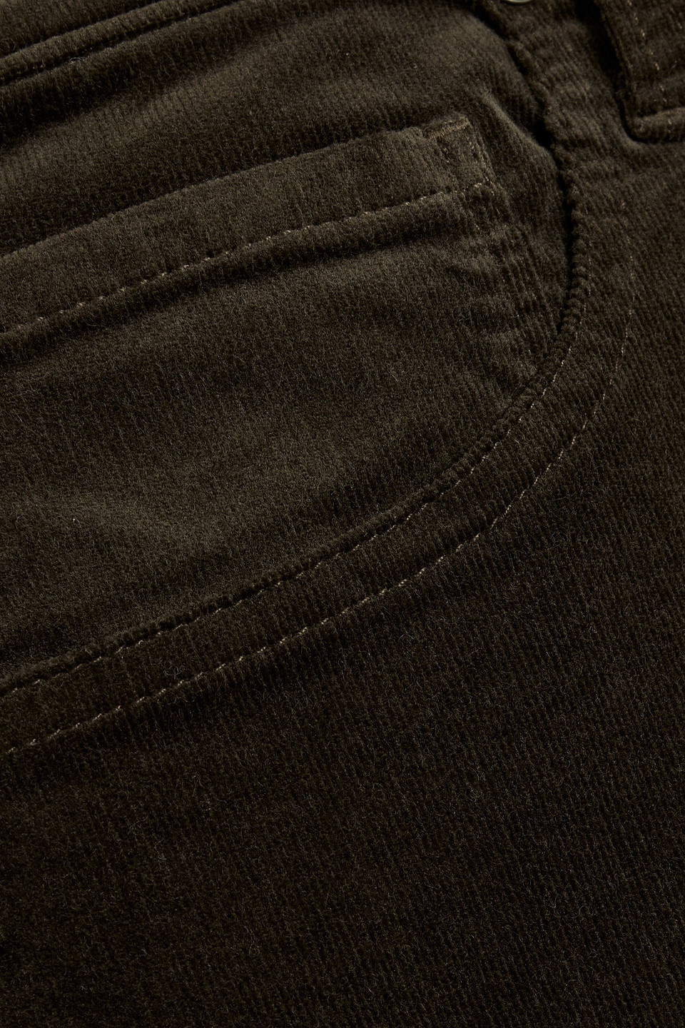 Paige Federal Cotton-blend Corduroy Pants In Brown