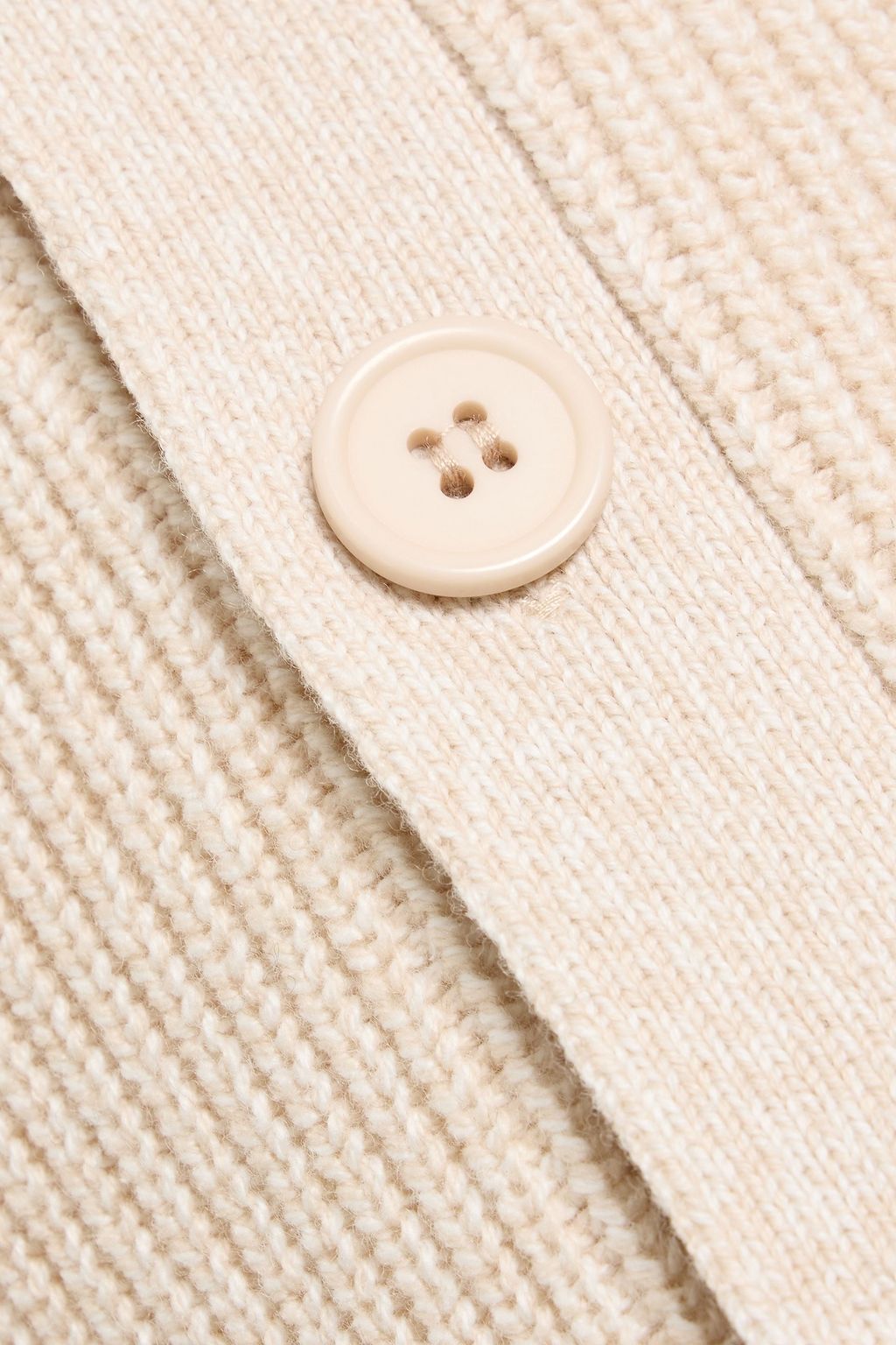 PAIGE Groveland ribbed cotton and wool-blend cardigan