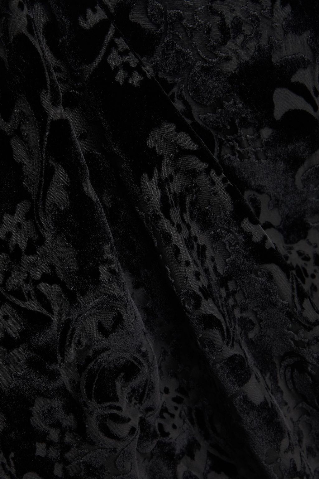 PAIGE Ginevra devoré-velvet blouse