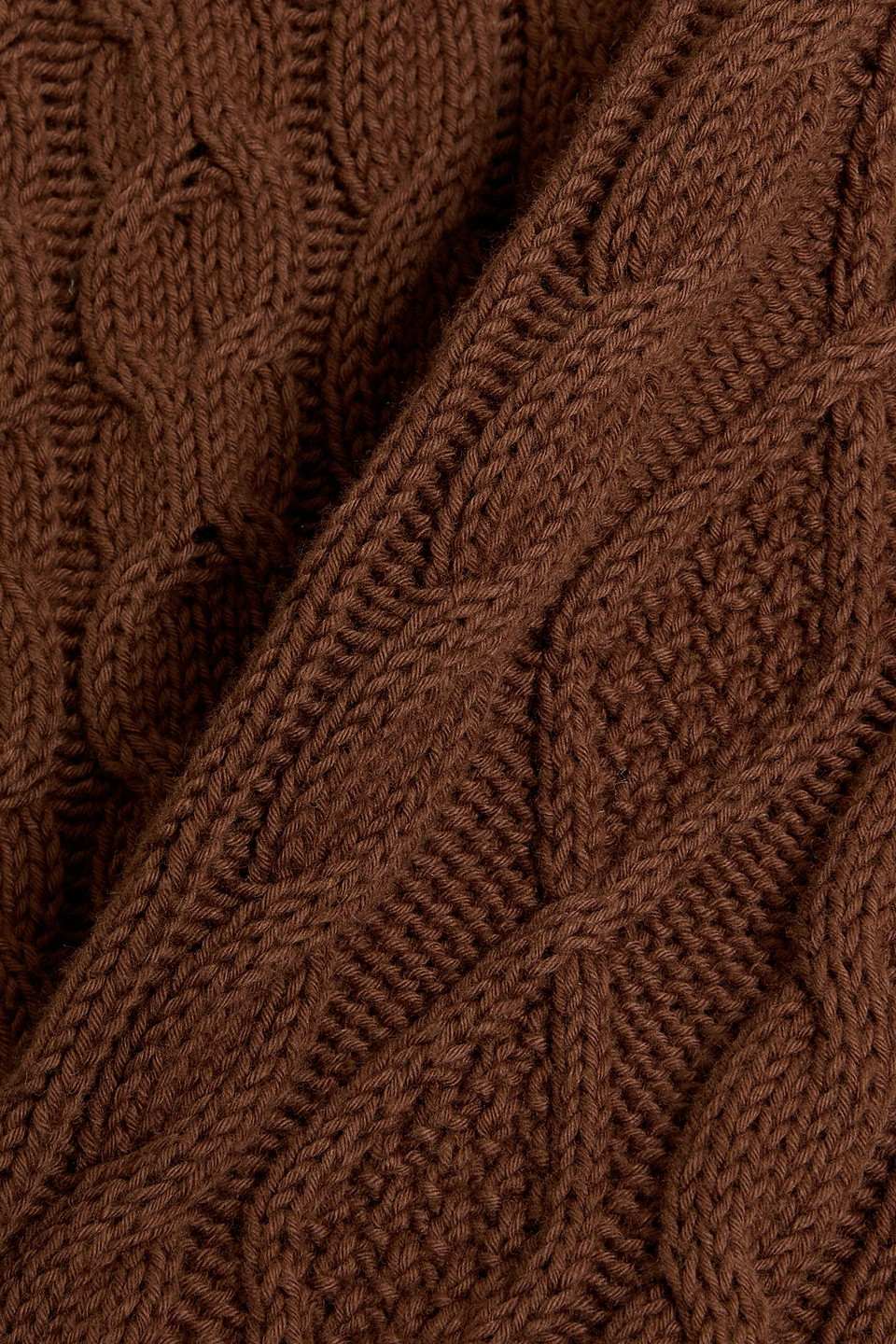 Paige Cobb Cable-knit Cotton Sweater In Multi