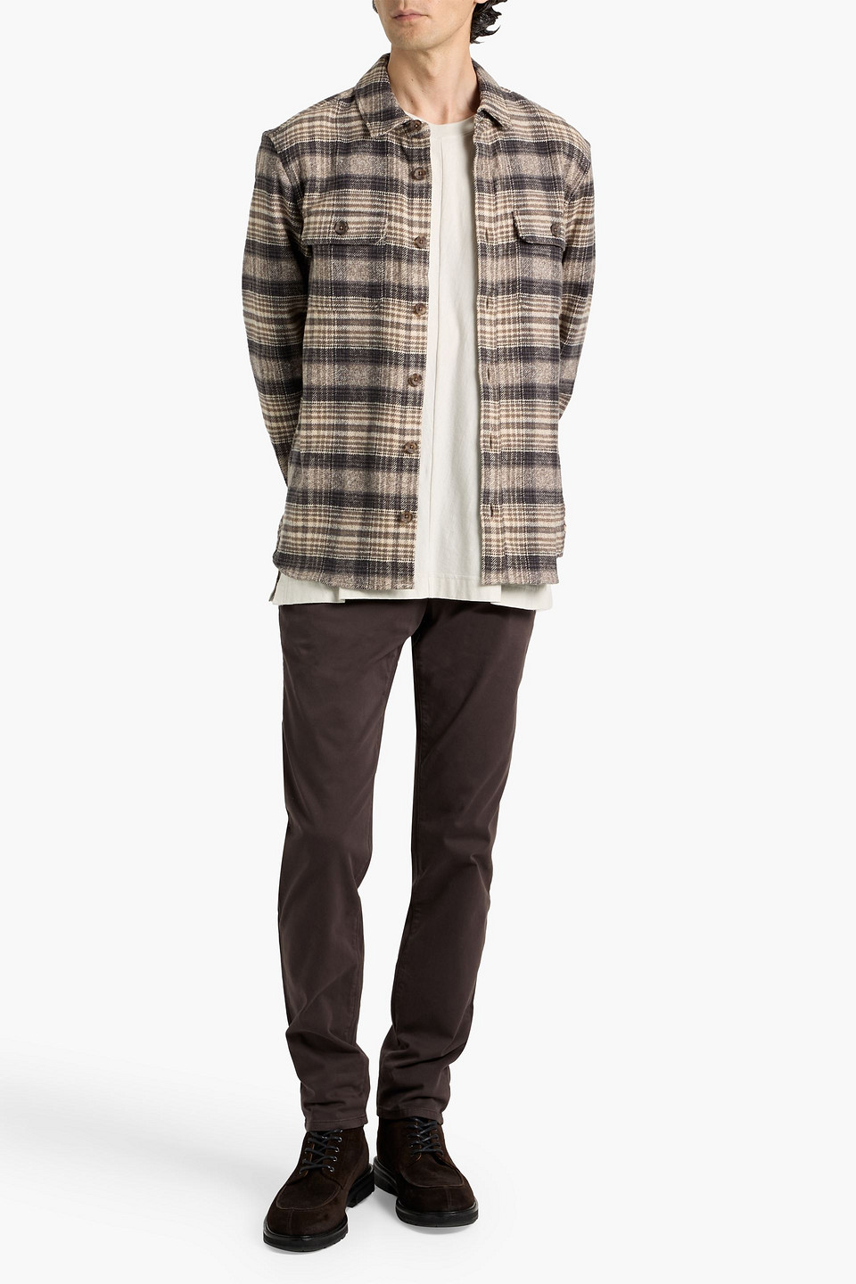 Paige Danford Cotton-blend Chinos In Multi