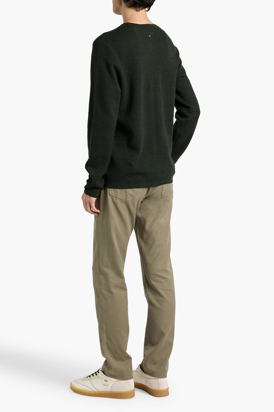Rag & Bone Bennett Cotton And Wool-blend Sweater In Multi