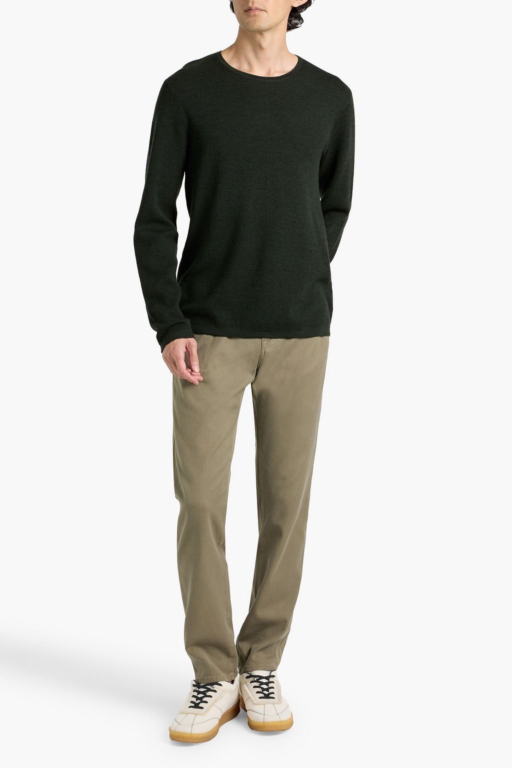 RAG & BONE Bennett cotton and wool-blend sweater