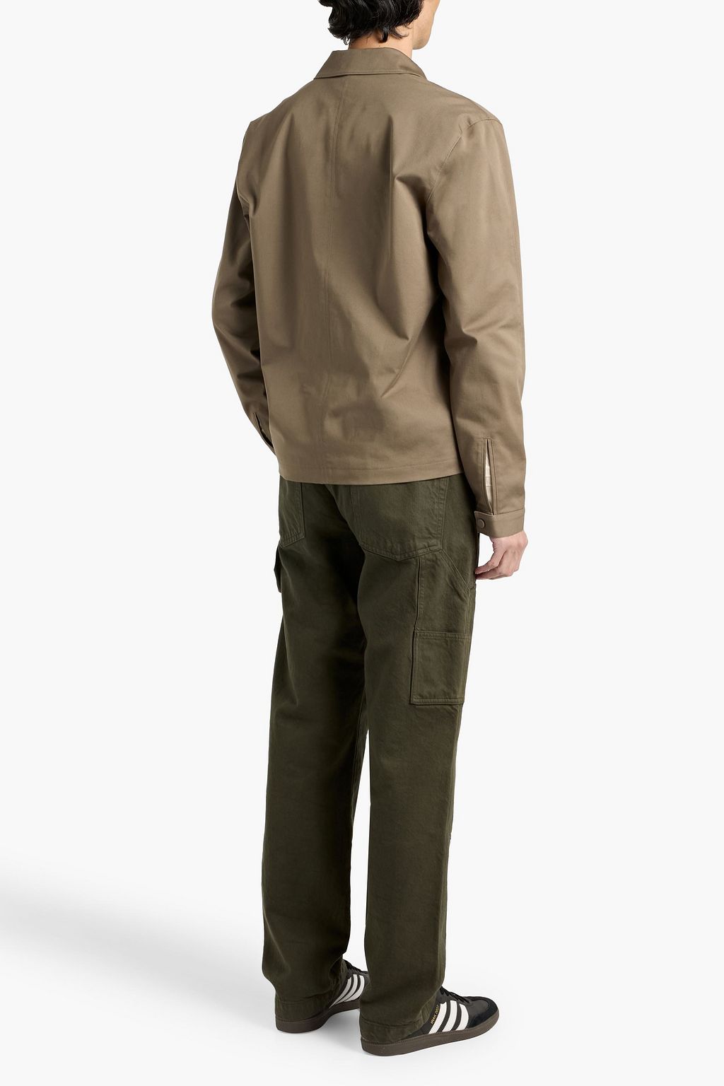 PAIGE Andrus cotton-blend twill jacket