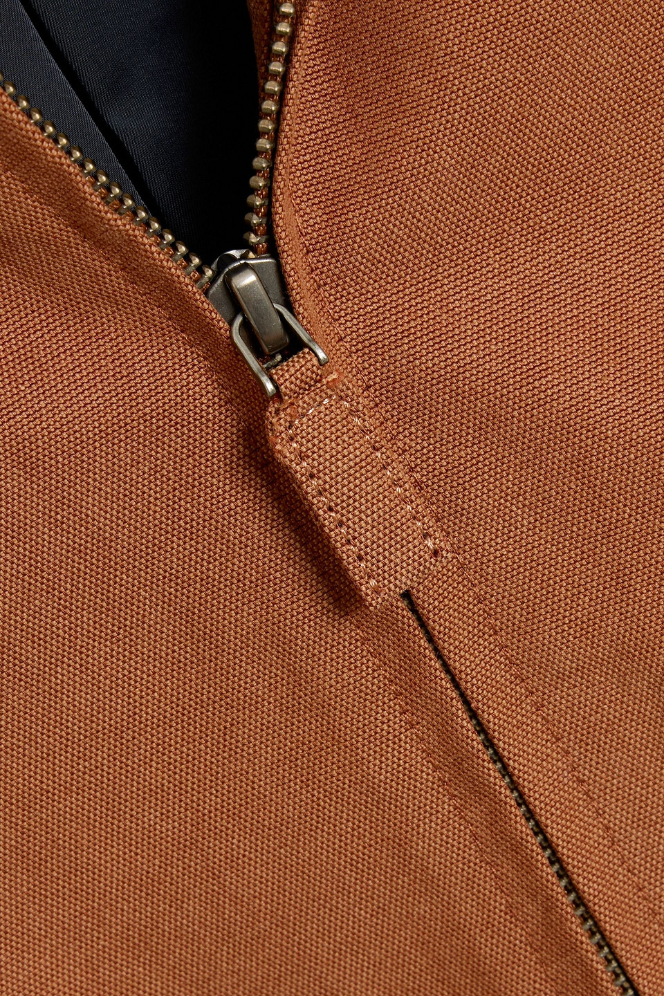 Paige Barker Cotton And Lyocell-blend Jacket In Brown