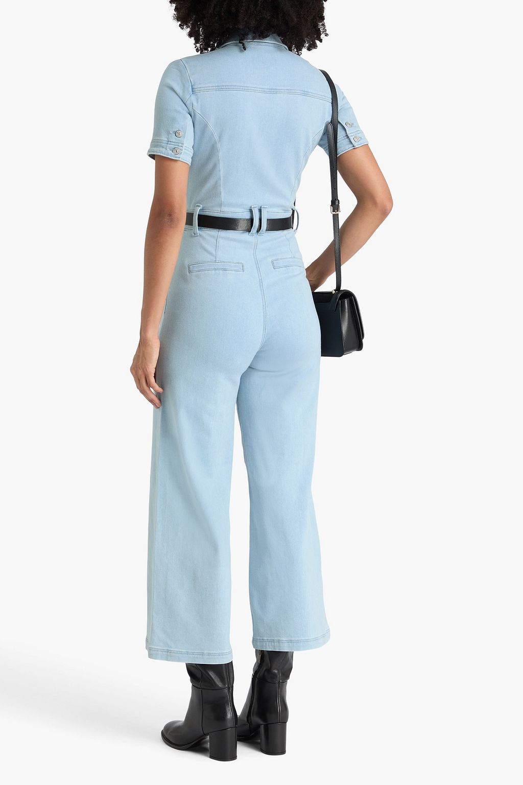 PAIGE Harper Ankle denim jumpsuit
