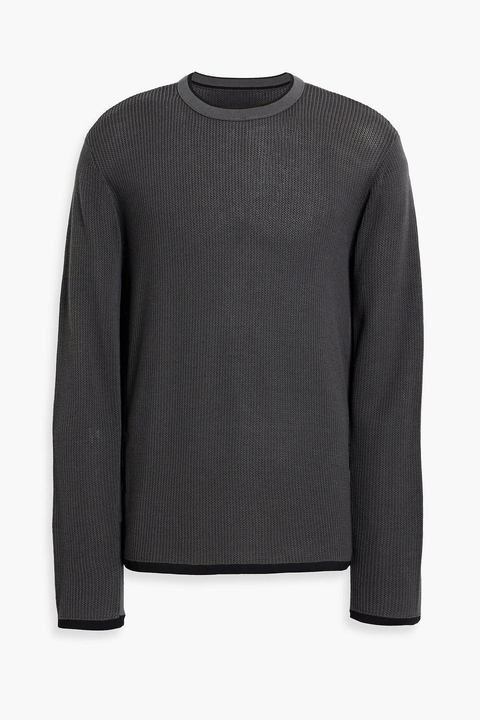 Rag & Bone Harvey Ribbed Cotton-blend Sweater In Multi