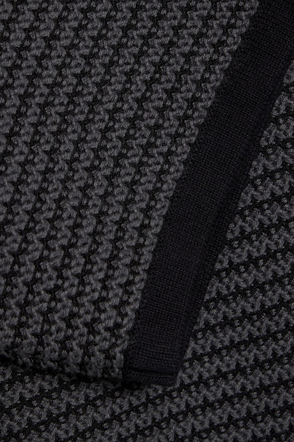 RAG & BONE Johnny jacquard-knit cotton-blend polo shirt
