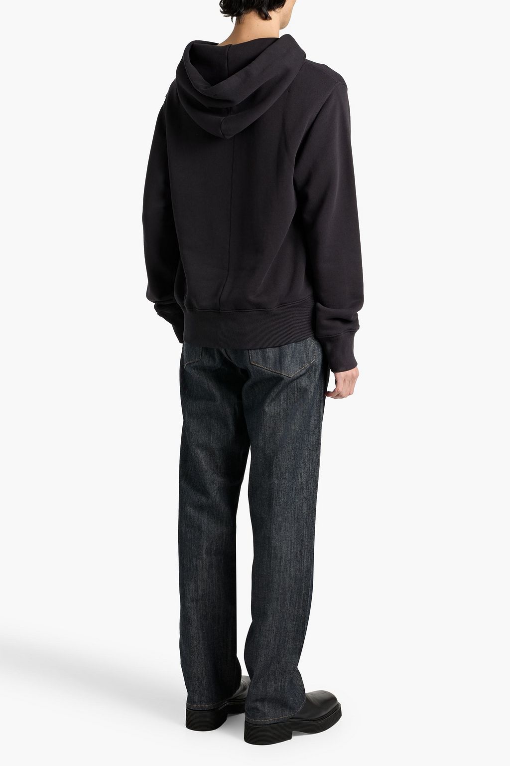 RAG & BONE Damon French cotton-blend terry hoodie