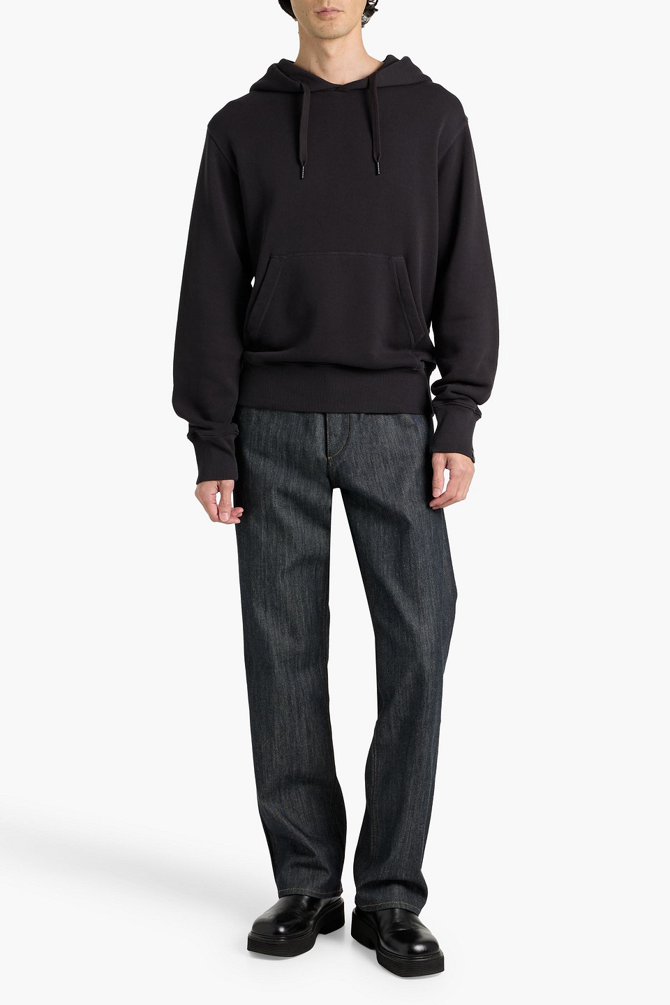 Rag & Bone Damon French Cotton-blend Terry Hoodie In Multi