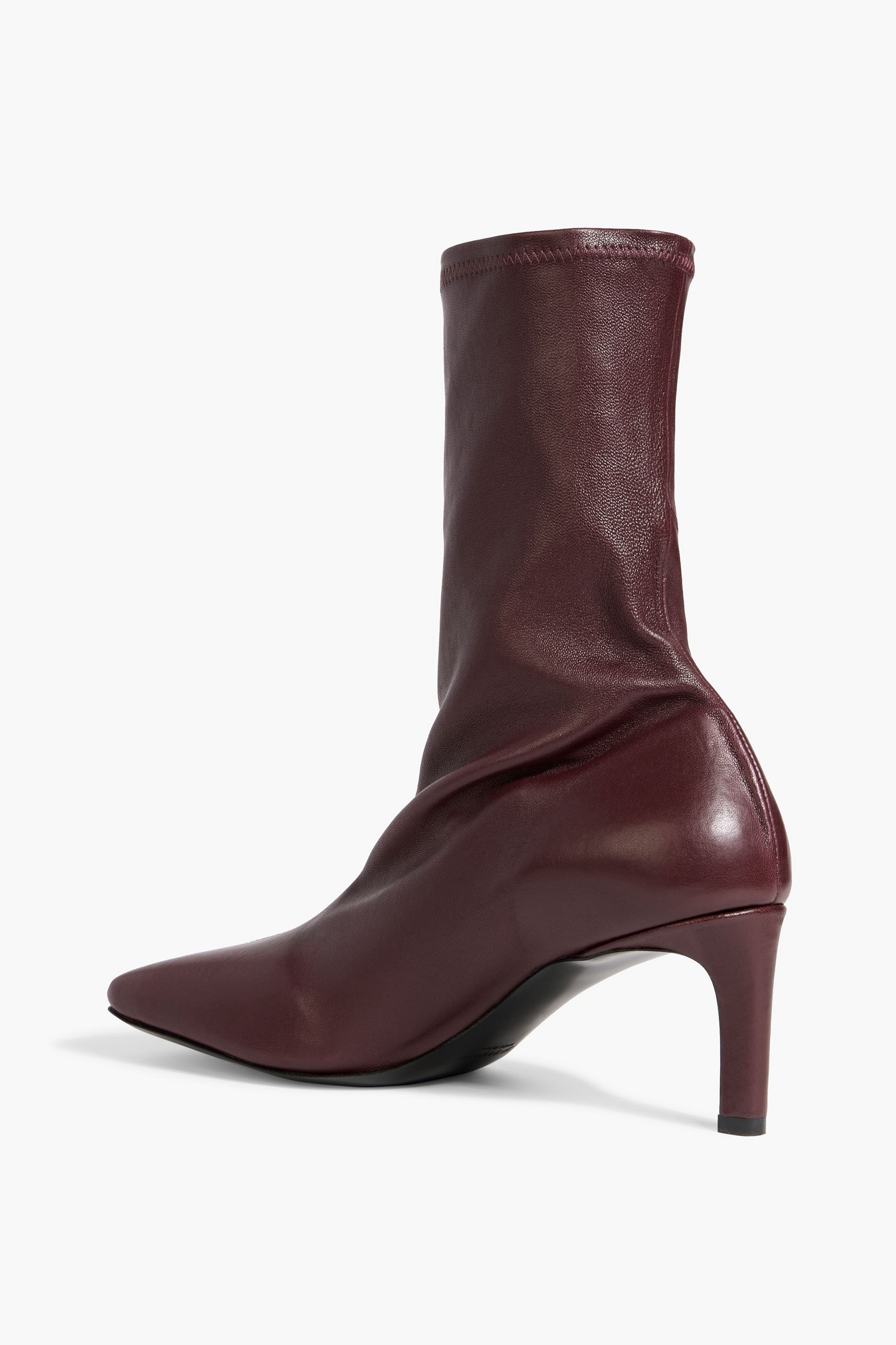 Jil Sander Leather sock boots