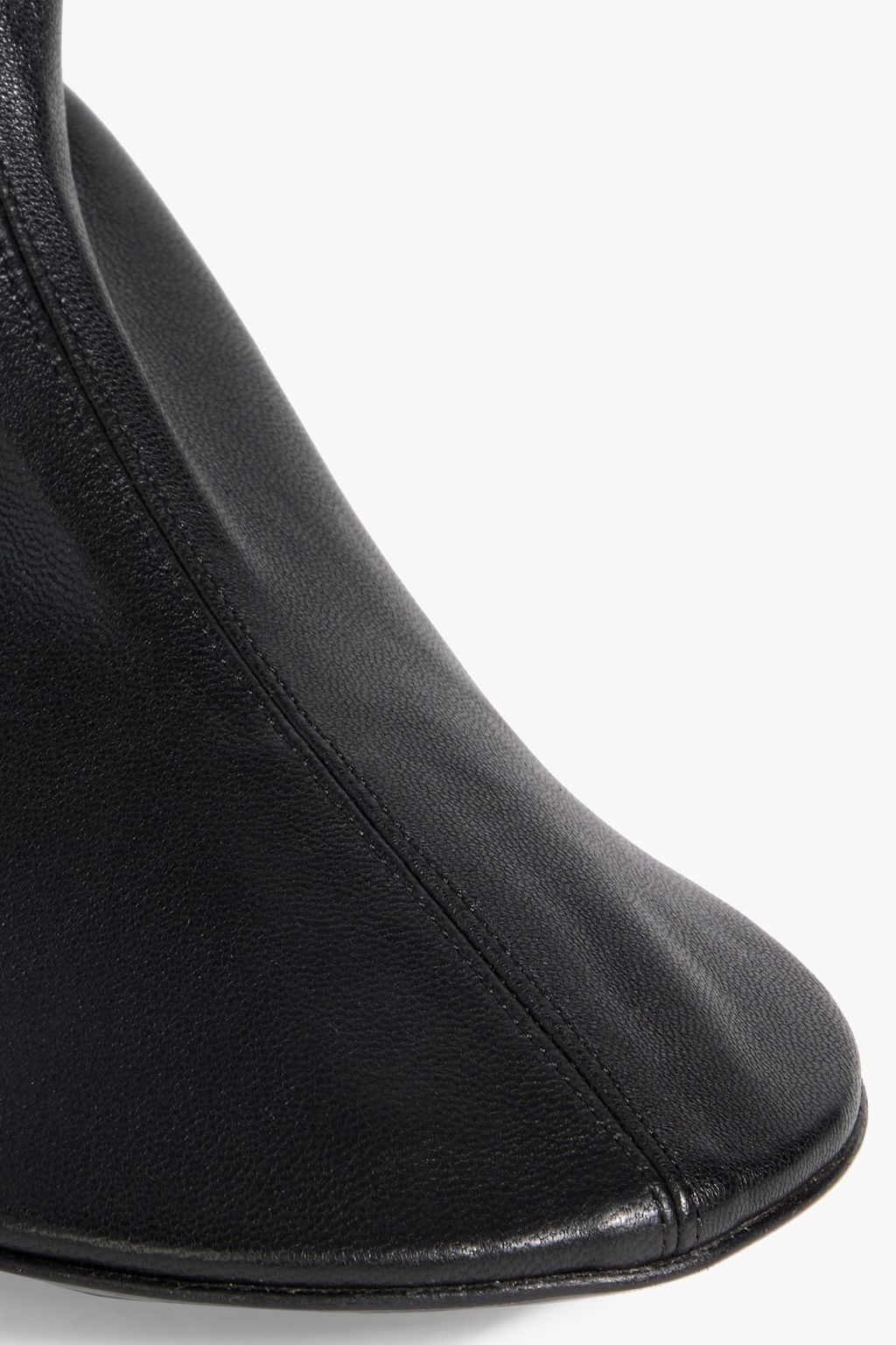 JIL SANDER Leather sock boots