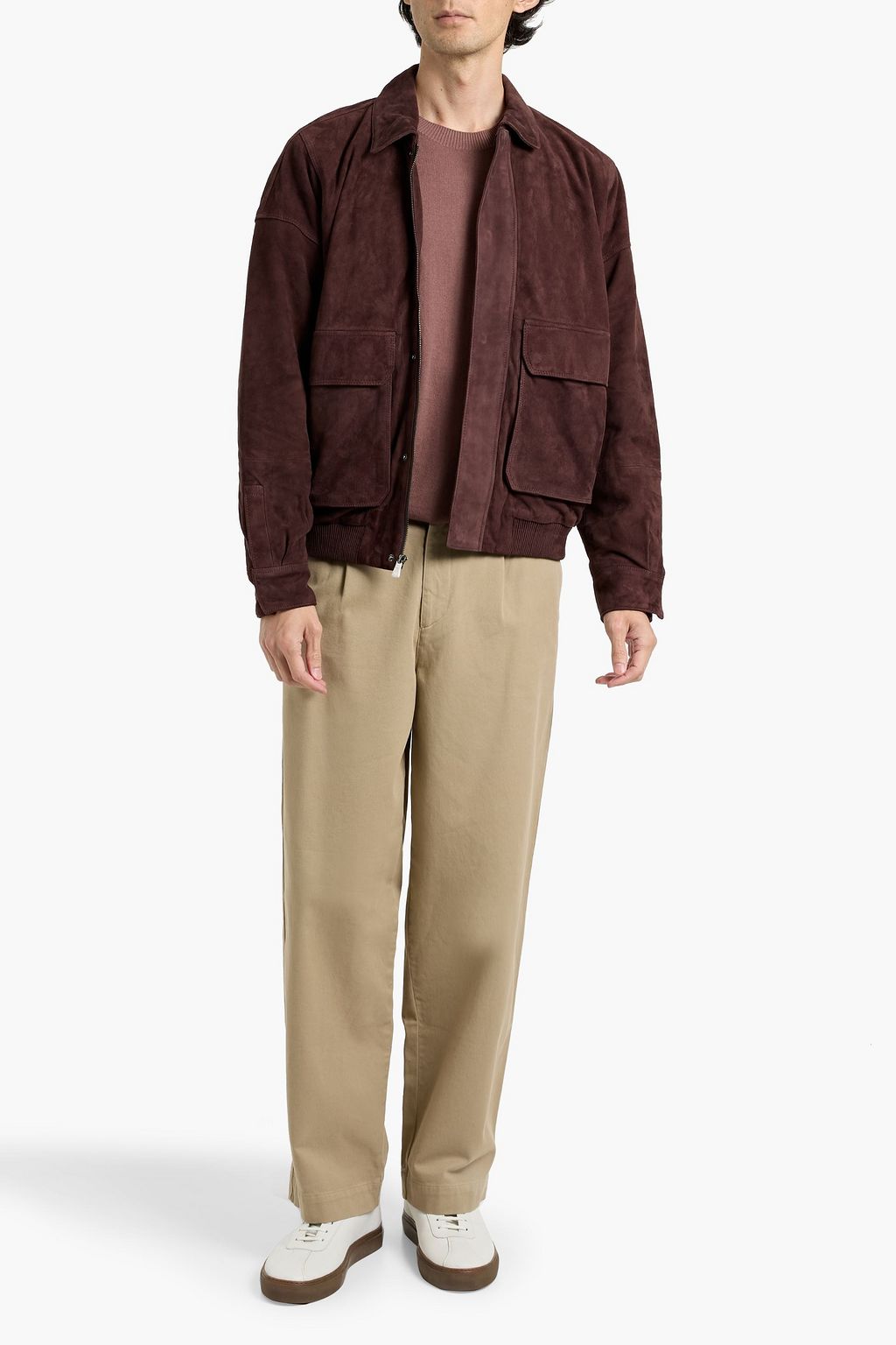 PAIGE Bakara suede jacket