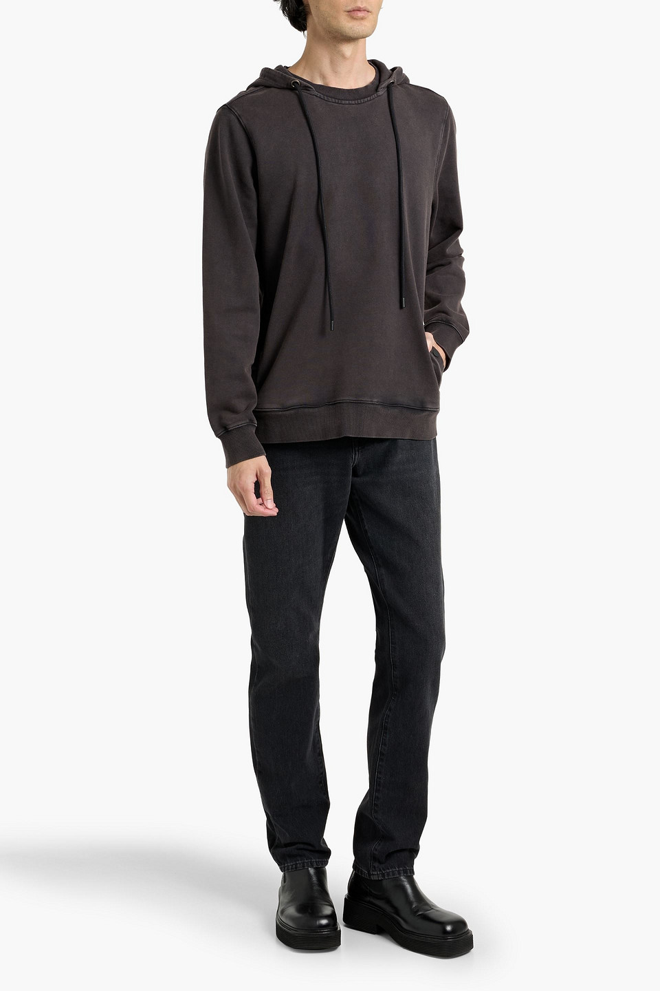 Paige Thomas French Cotton-terry Hoodie In Multi