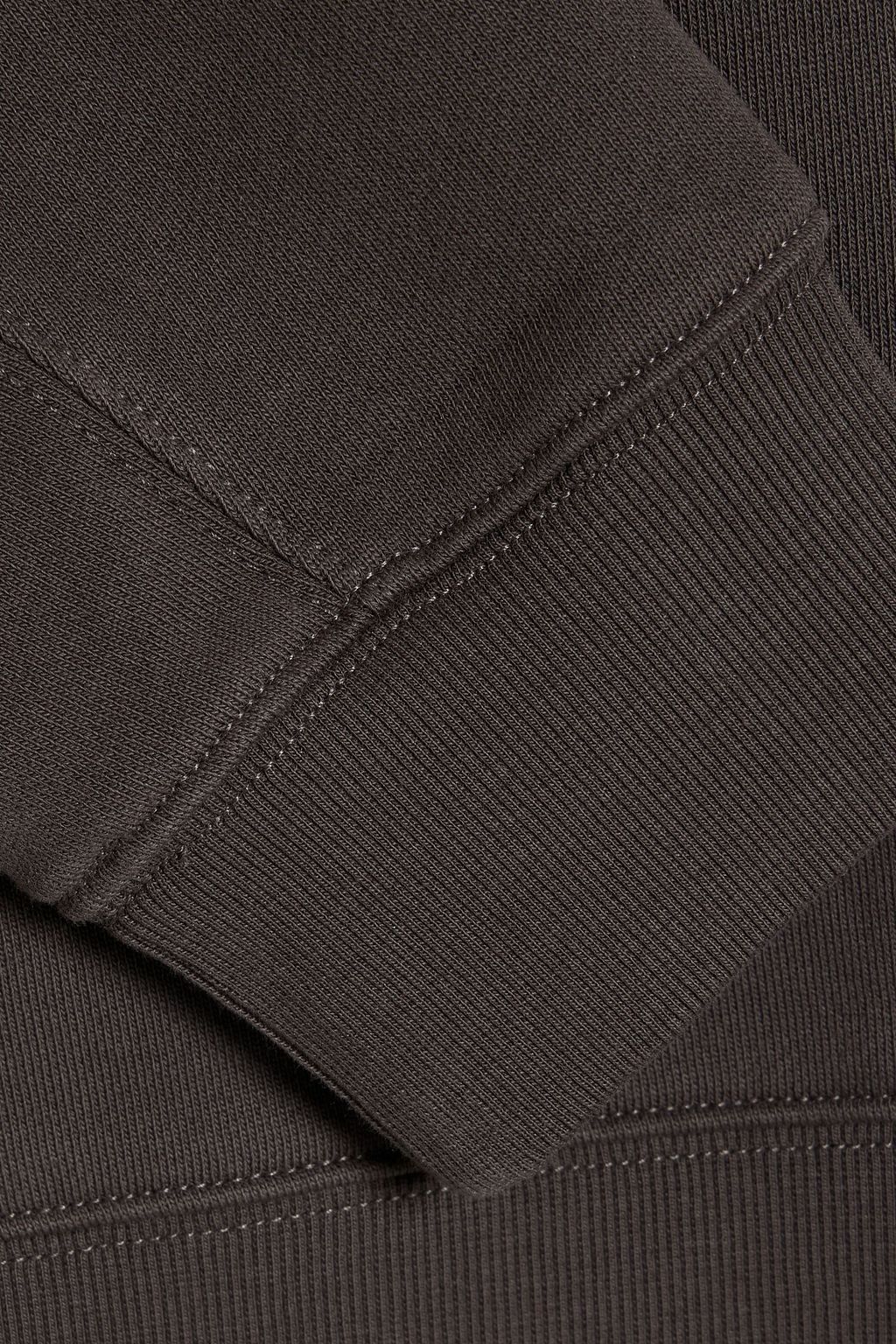 PAIGE Huey French cotton-terry sweatshirt