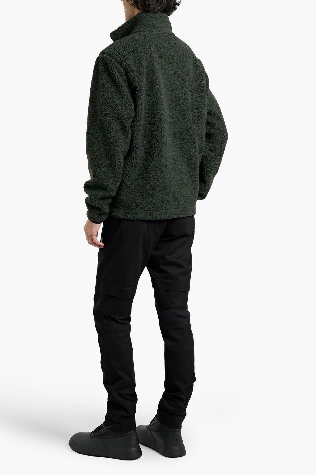 PAIGE Horton fleece half-zip sweatshirt