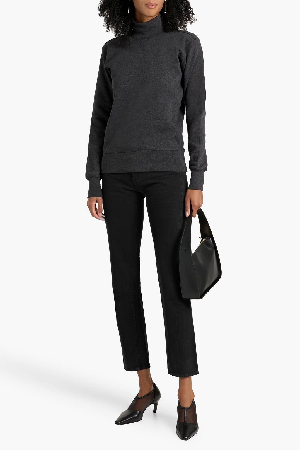 TOTEME High-rise straight-leg jeans