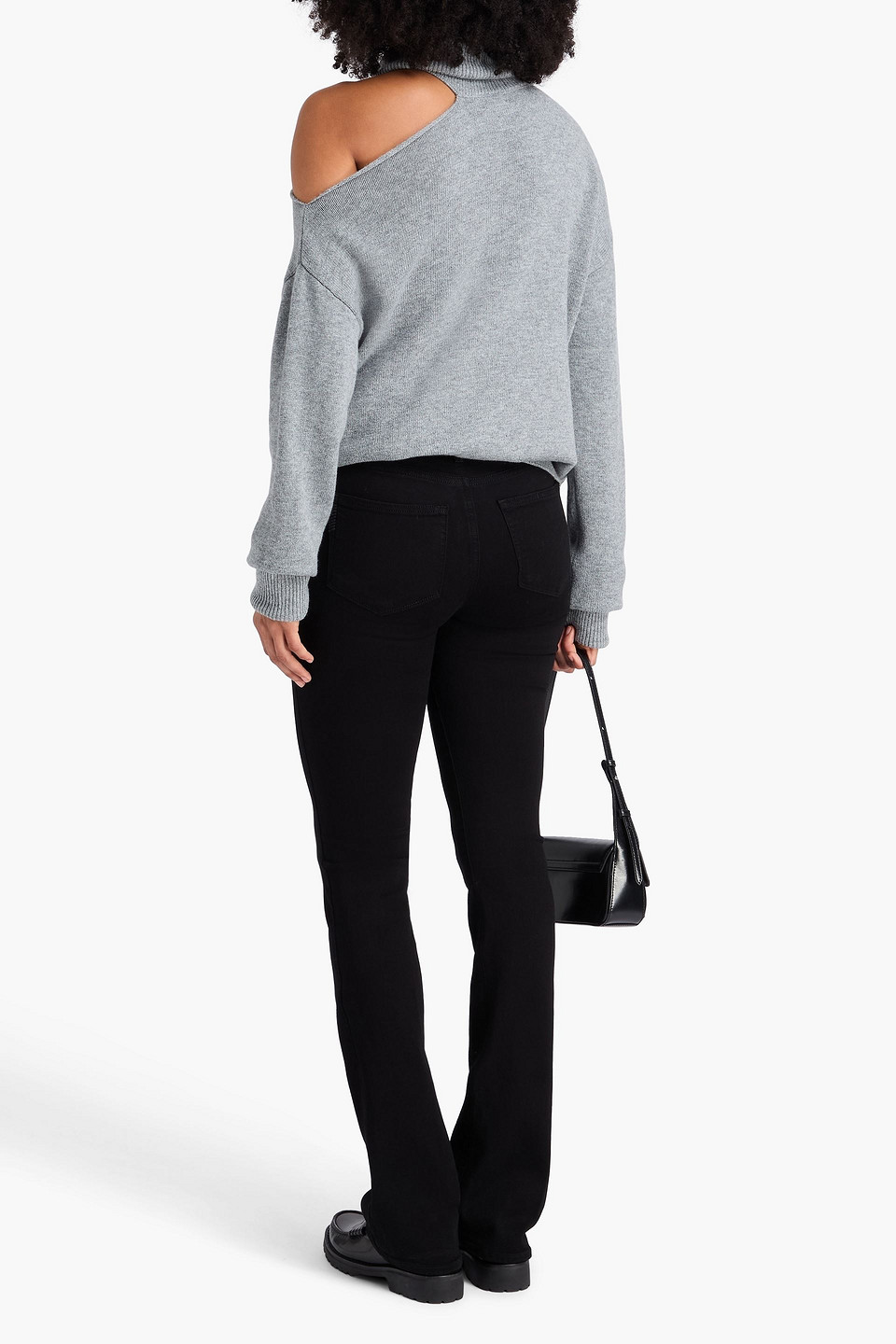  Paige - Hoch Sitzende Bootcut-jeans „manhattan“ - Schwarz - 24 