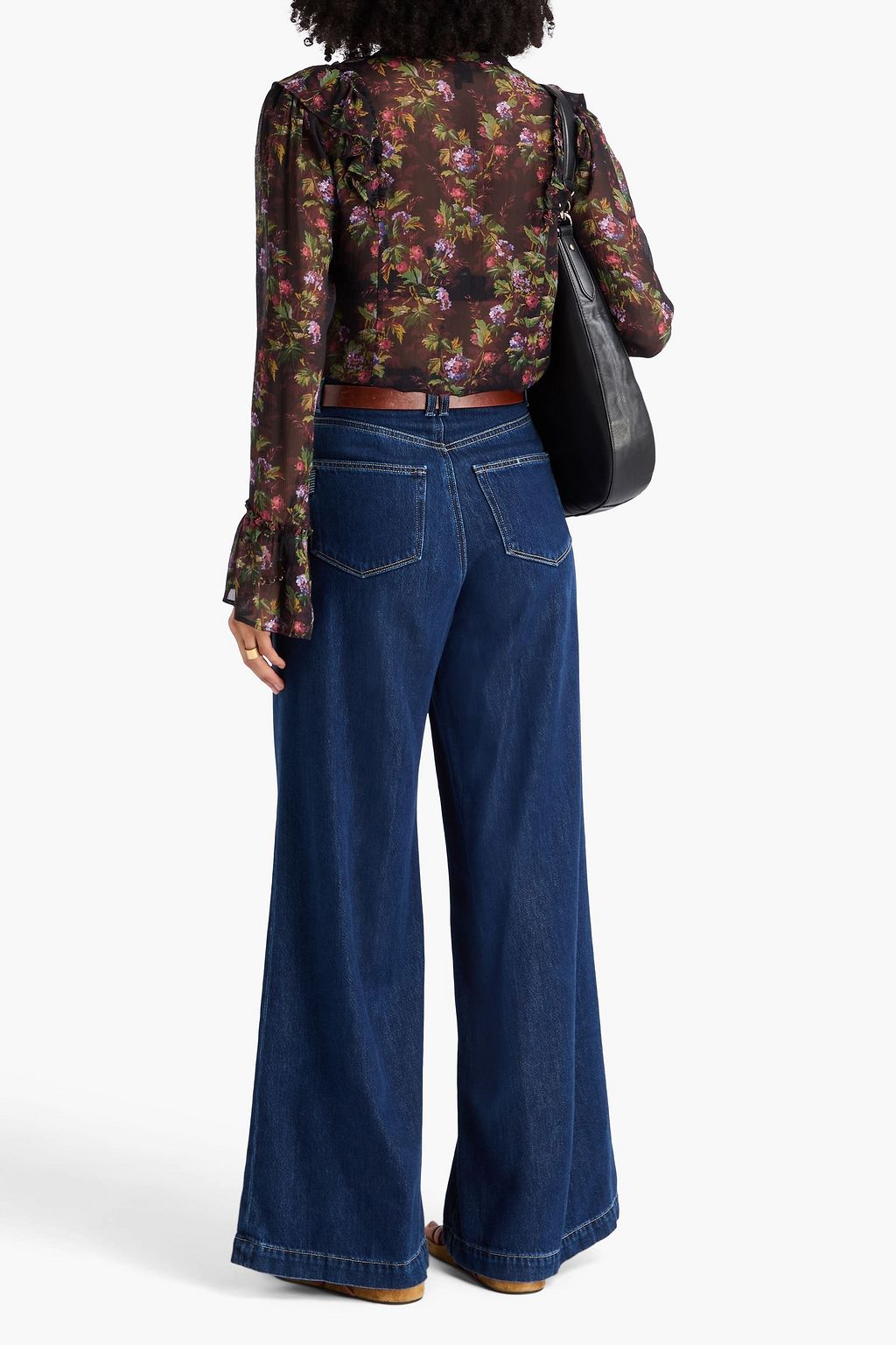 PAIGE Portia high-rise wide-leg jeans