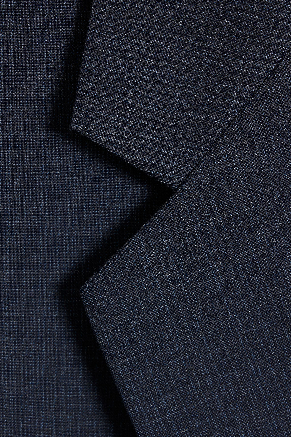 Sandro Wool-tweed Blazer In Blue