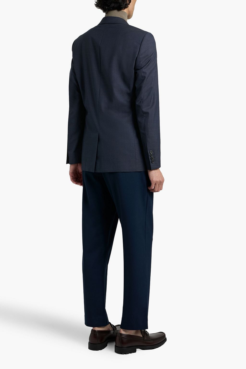 SANDRO Wool-tweed blazer