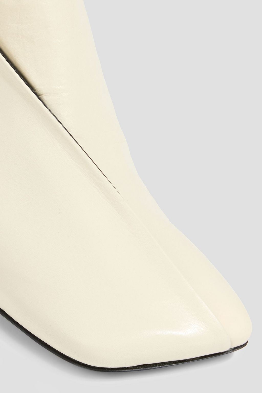 JIL SANDER Leather ankle boots