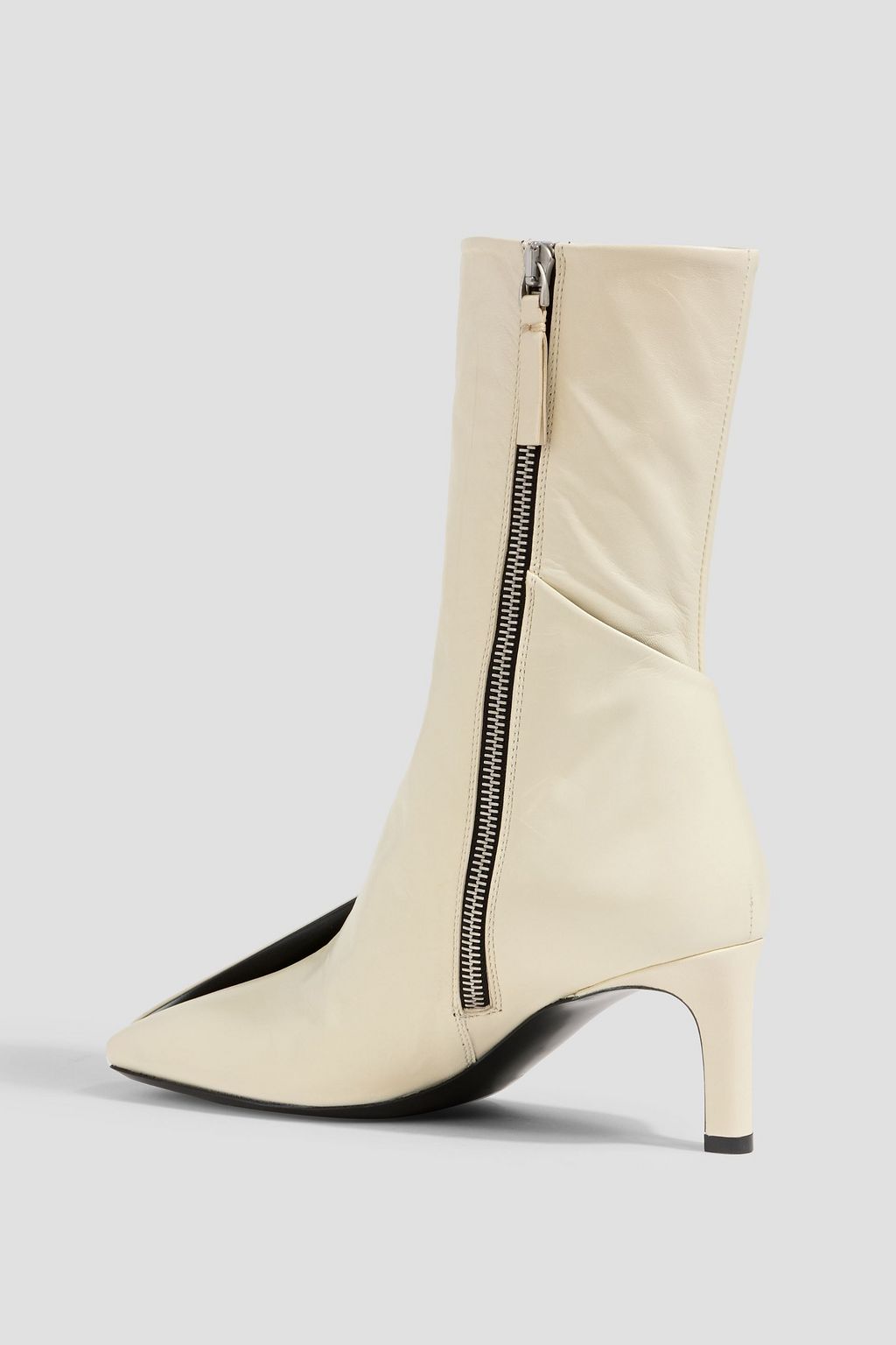 JIL SANDER Leather ankle boots