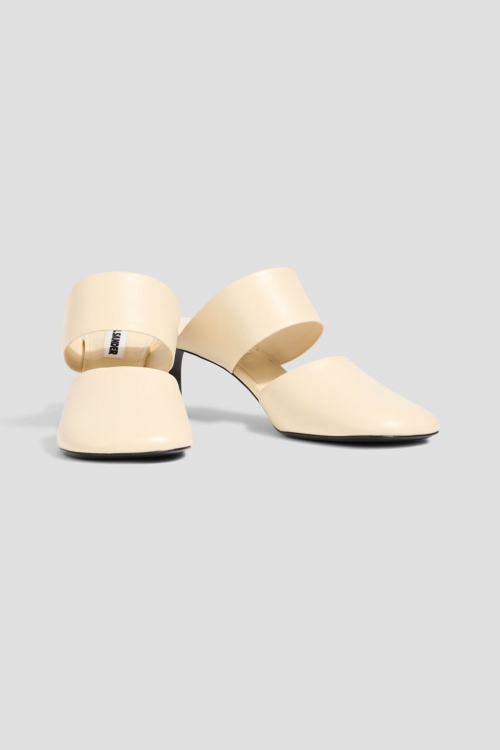 JIL SANDER Leather mules