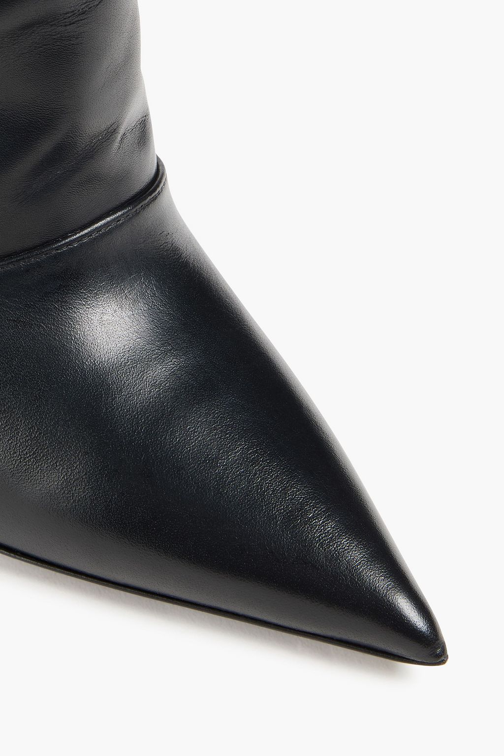 DAVID KOMA Kniehohe Stiefel aus Leder