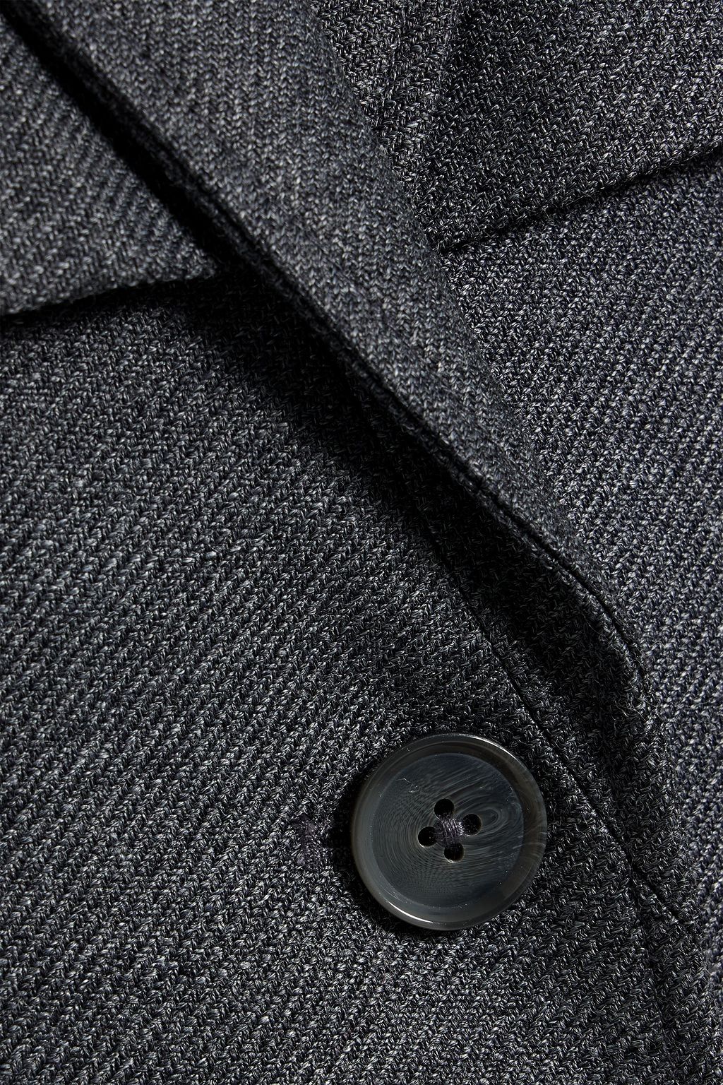 3.1 PHILLIP LIM Pinstriped satin-paneled twill blazer