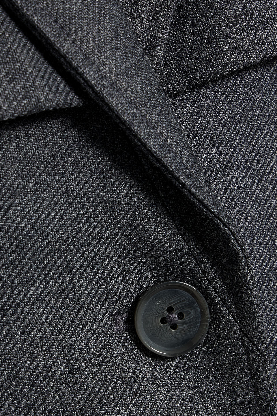 3.1 Phillip Lim Pinstriped Satin-paneled Twill Blazer In Gray