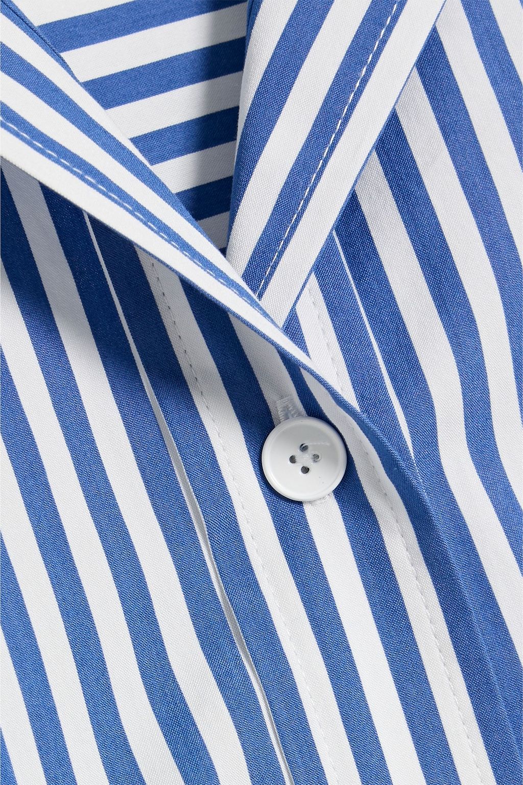 3.1 PHILLIP LIM Striped cotton and silk-blend poplin shirt