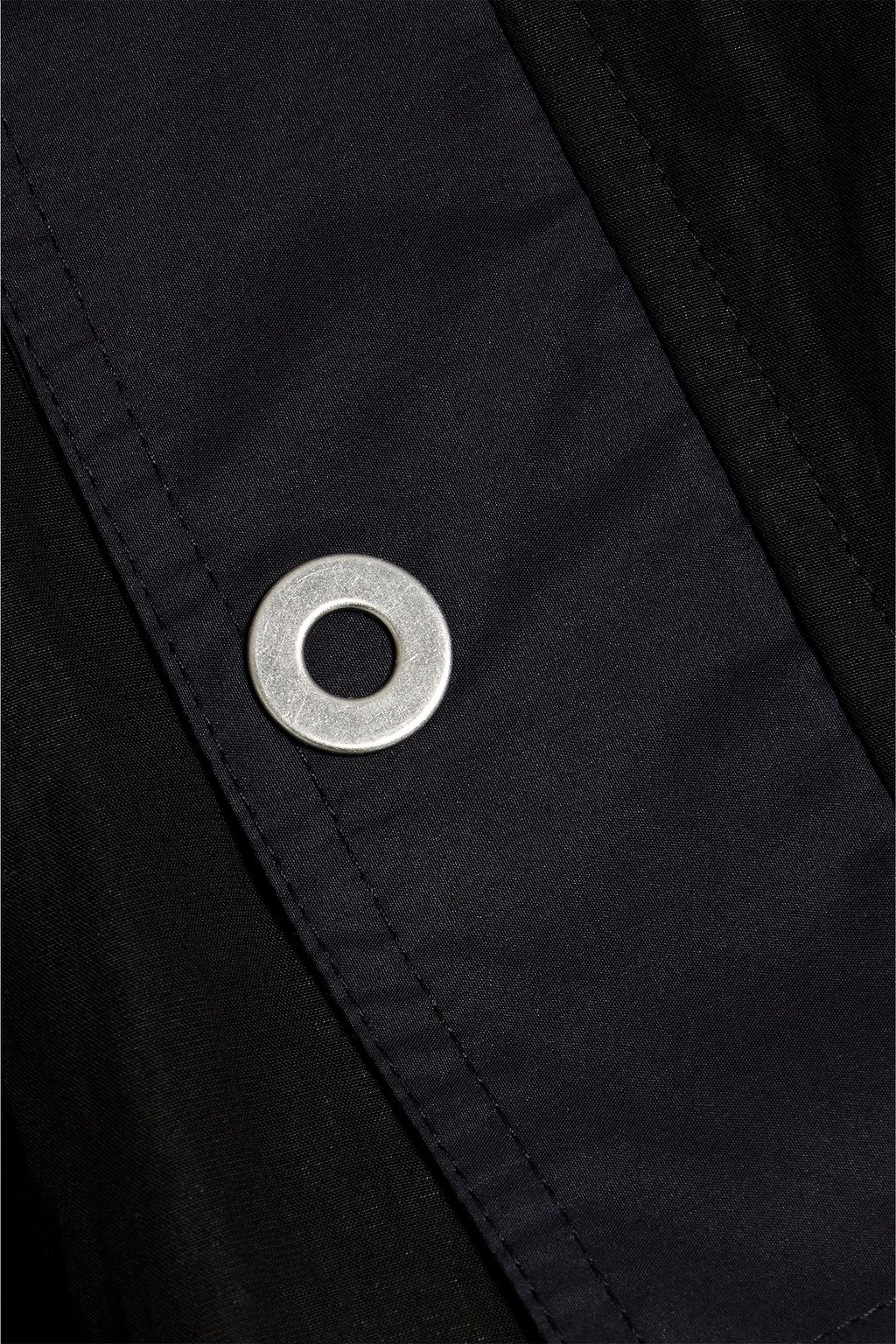 3.1 PHILLIP LIM Poplin-paneled Lyocell-blend jacket
