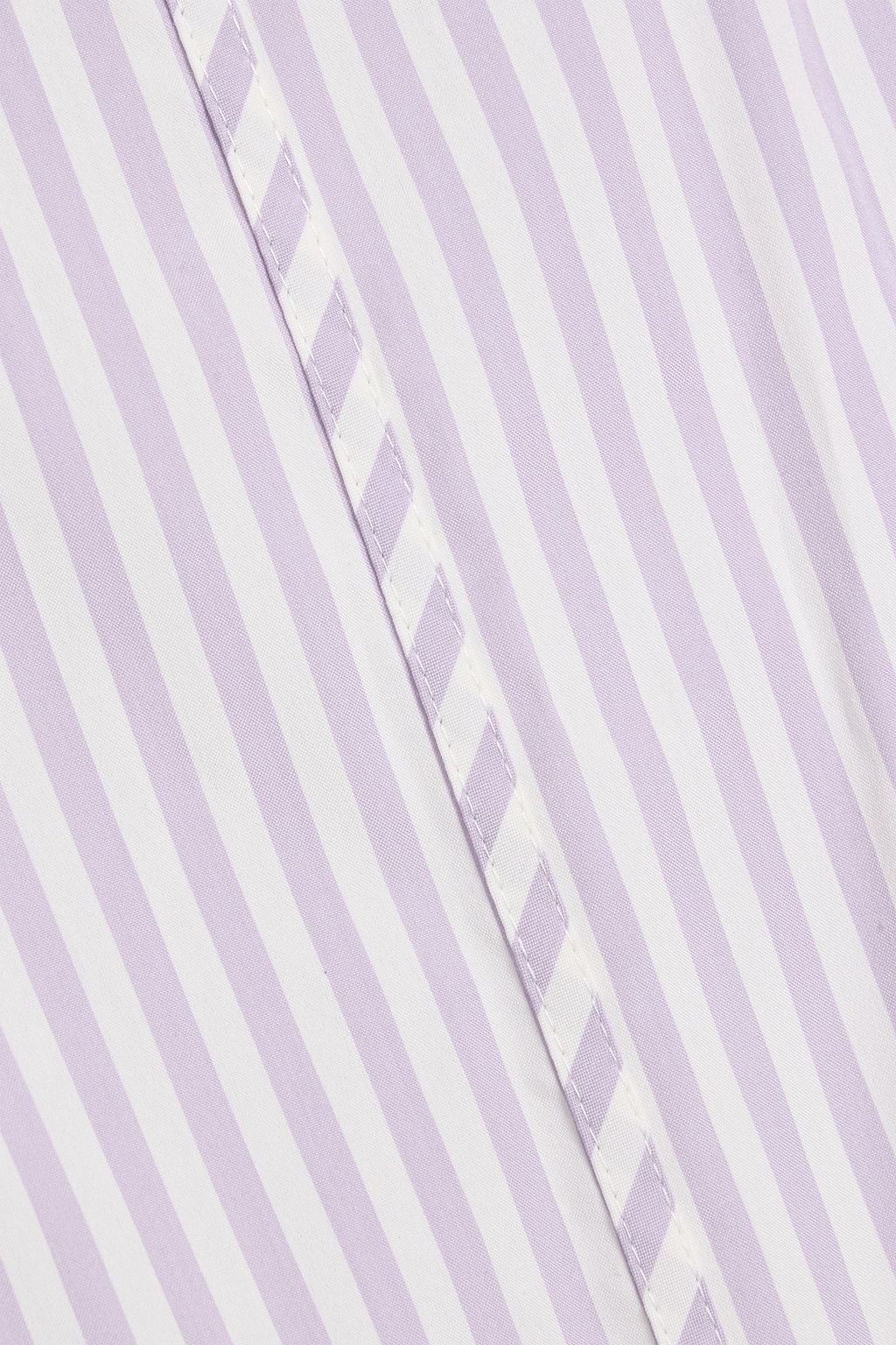 3.1 PHILLIP LIM Striped cotton and silk-blend poplin shirt dress