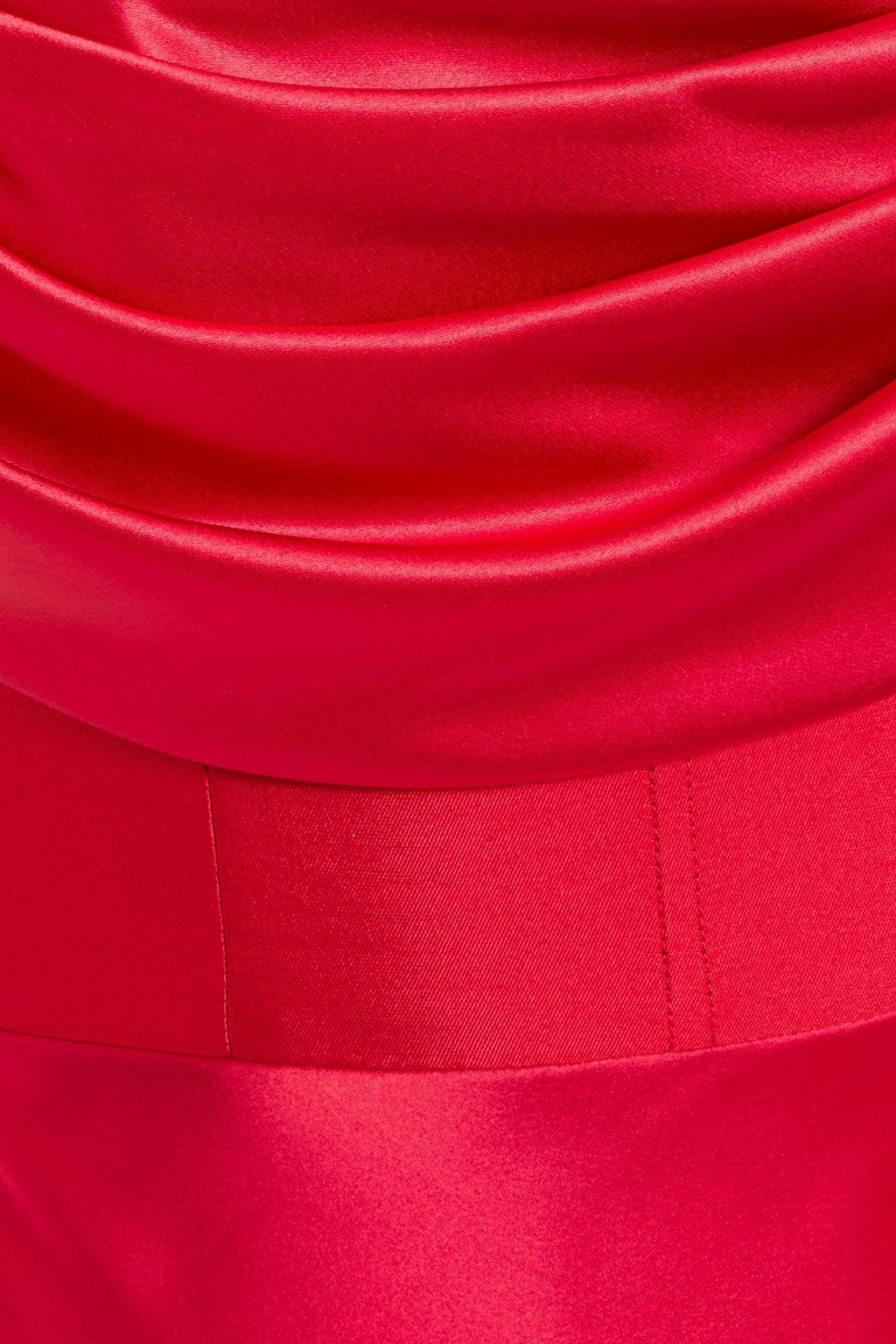 RACHEL GILBERT Sawyer draped satin gown