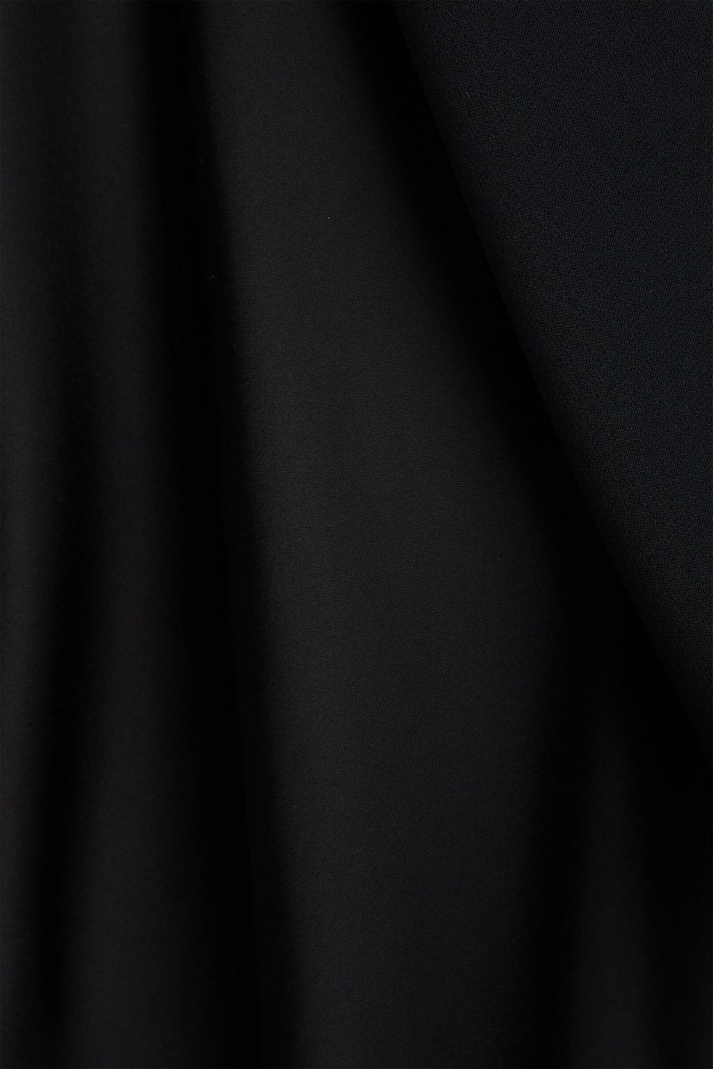DAVID KOMA Tulle-paneled satin gown