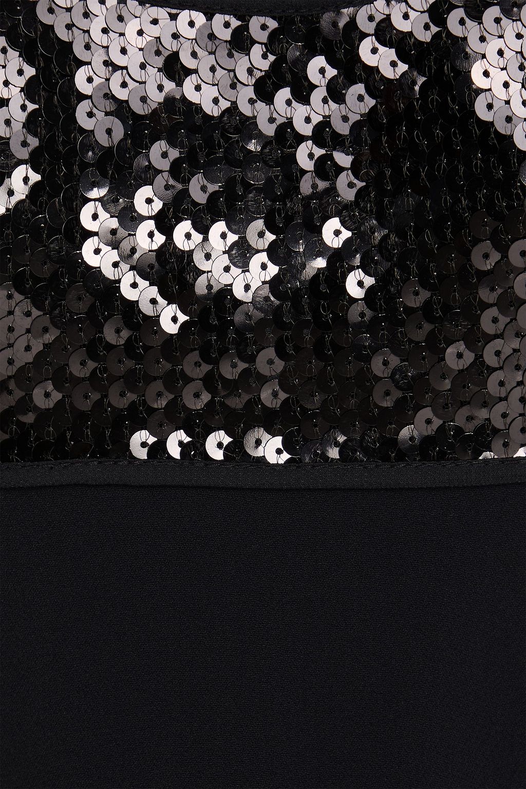 DAVID KOMA Cutout sequined crepe midi dress