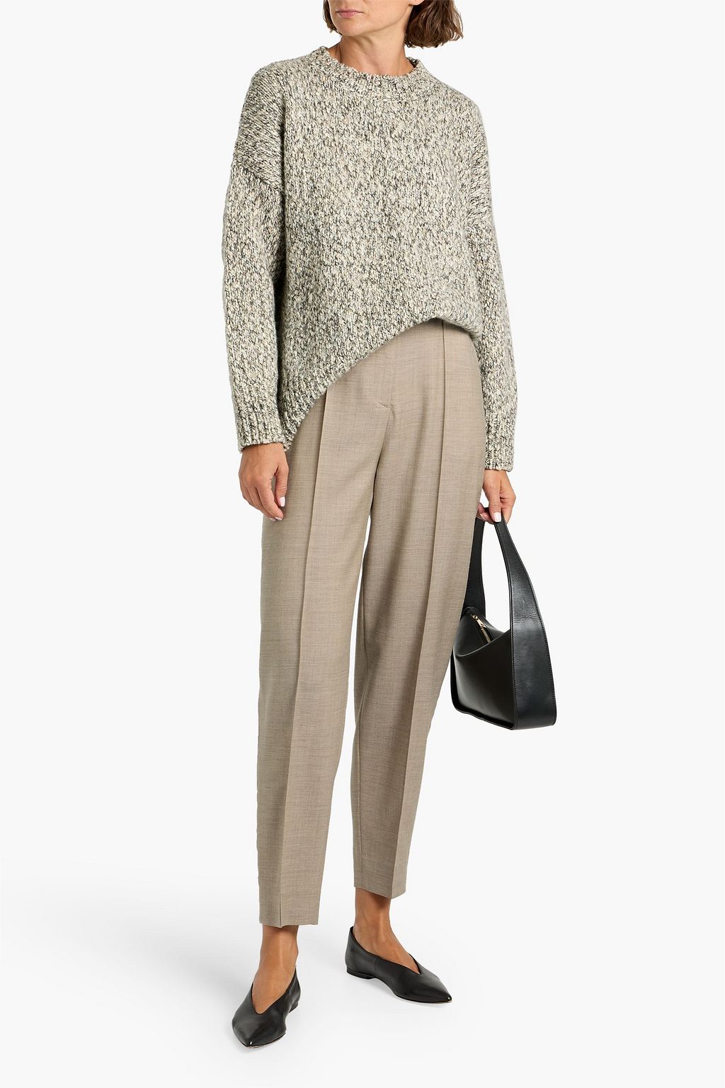 TOTEME Wool-twill tapered pants