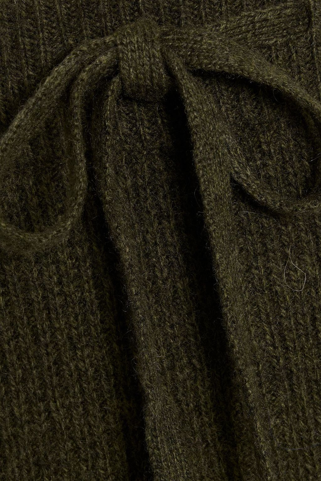 THE ELDER STATESMAN Ribbed cashmere track pants