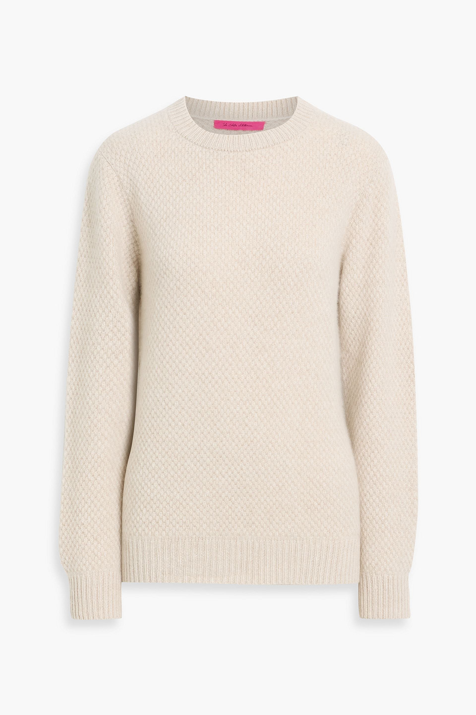 The Elder Statesman Cashmere Sweater In Neutral