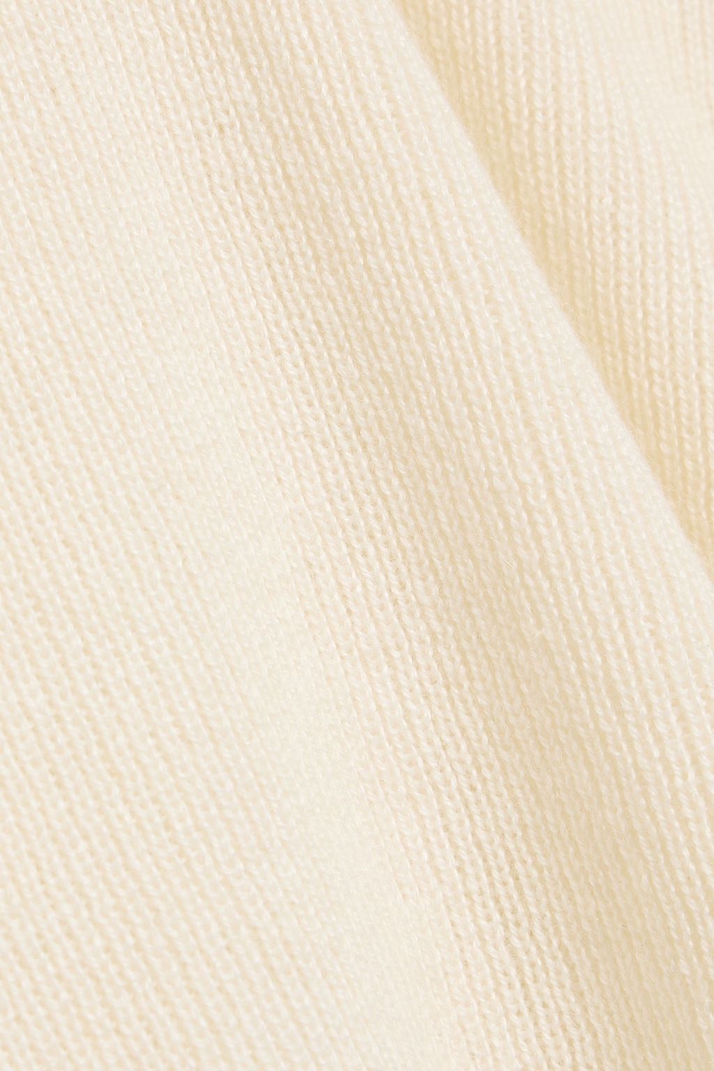 THE ELDER STATESMAN Delicash ribbed cashmere and silk-blend tank