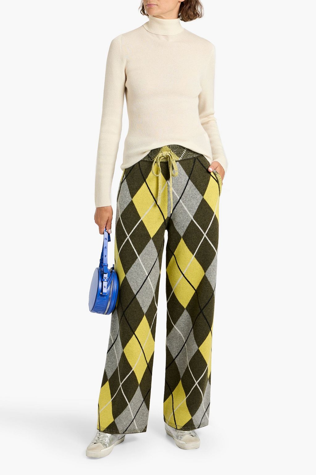 THE ELDER STATESMAN Delicash ribbed cashmere and silk-blend turtleneck sweater