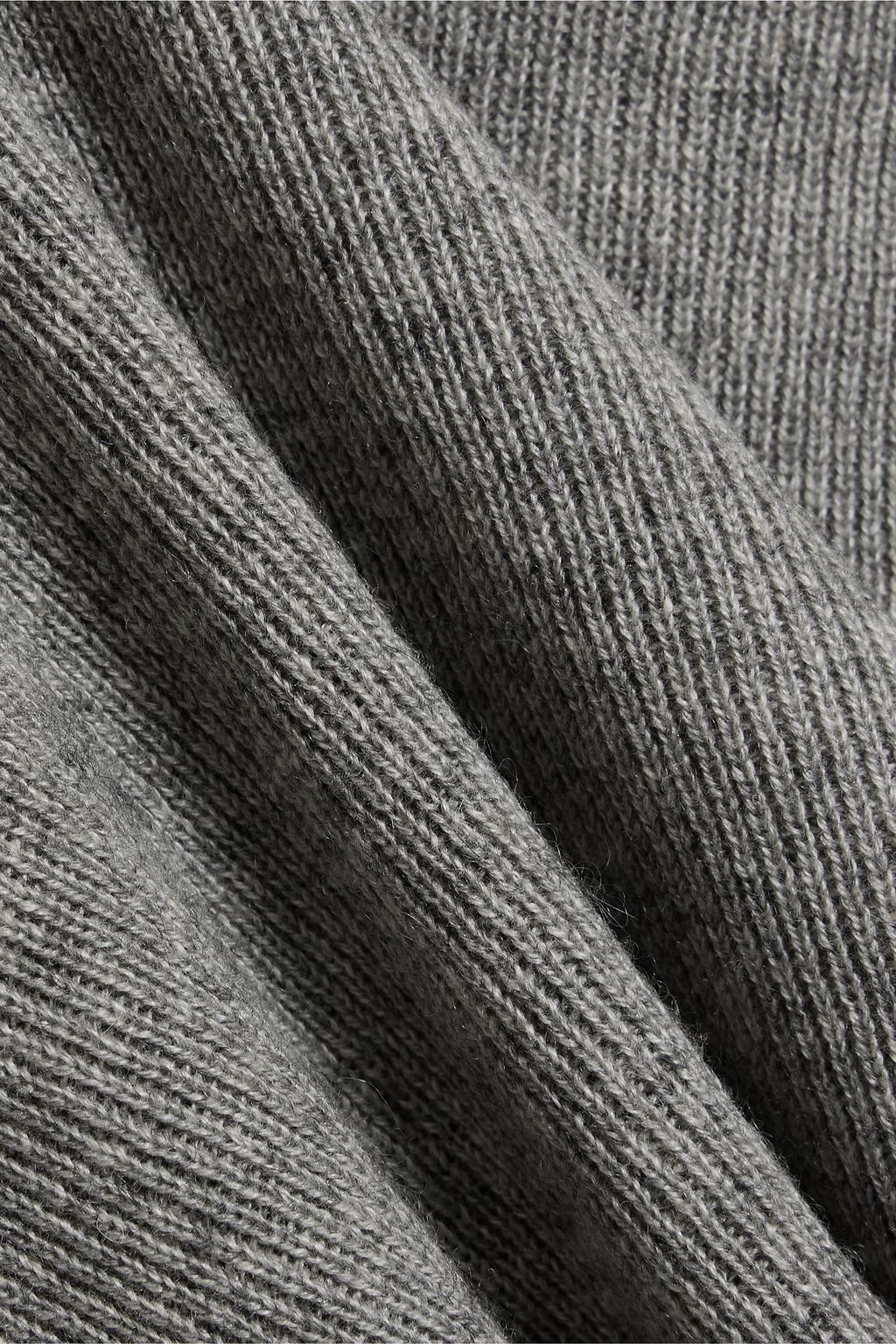 THE ELDER STATESMAN Delicash ribbed cashmere and silk-blend turtleneck sweater