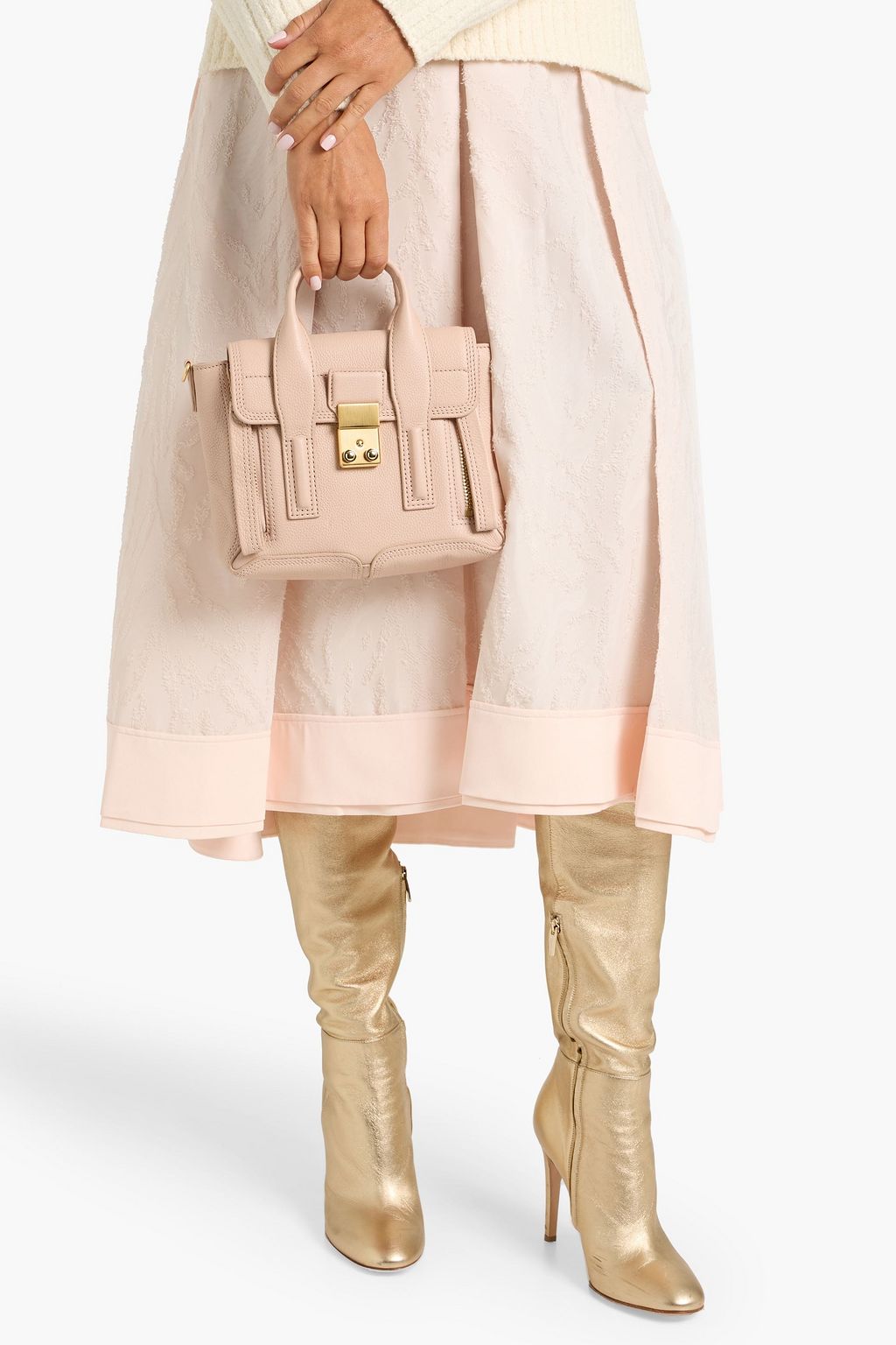 3.1 PHILLIP LIM Pashli pebbled-leather tote