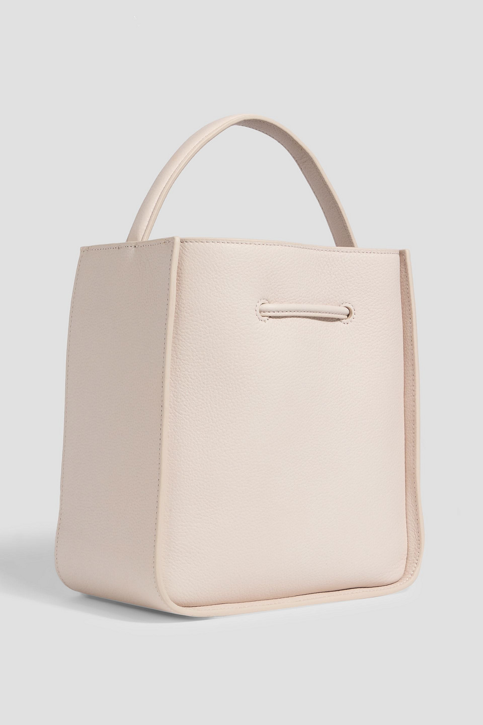 3.1 Phillip Lim Soleil Pebbled-leather Bucket Bag In Sand