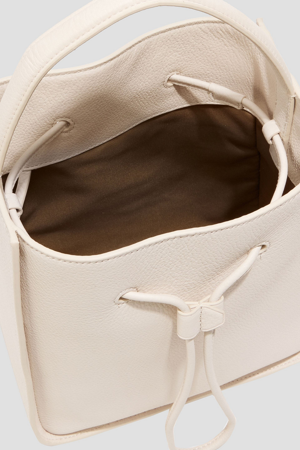 3.1 Phillip Lim Soleil Pebbled-leather Bucket Bag In Sand