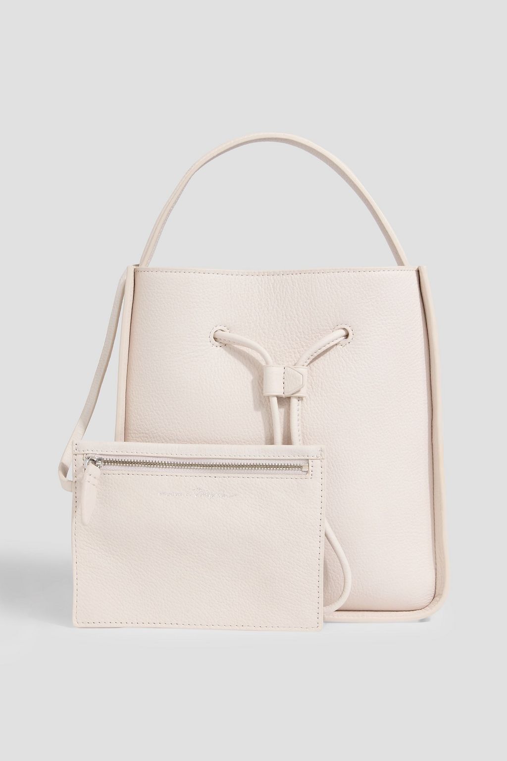 3.1 PHILLIP LIM Soleil small pebbled-leather bucket bag